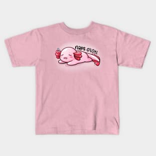 Nap O’Lotl | Axolotl Pun Kids T-Shirt